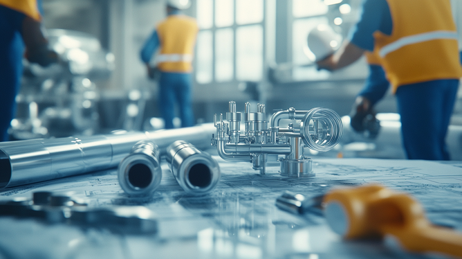 Instalação e Montagem de Tubulação Industrial Eficiente
