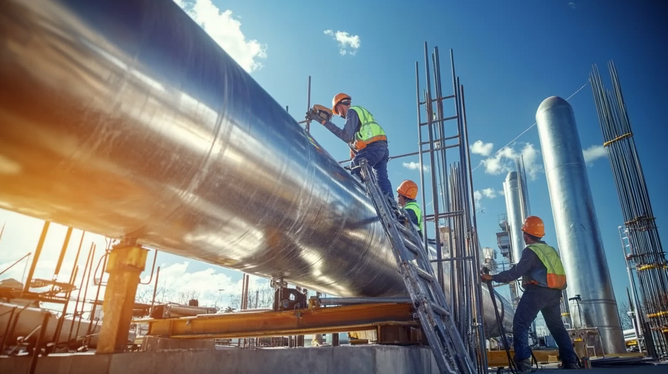 Construção e Montagem de Tubulações Industriais Eficientes