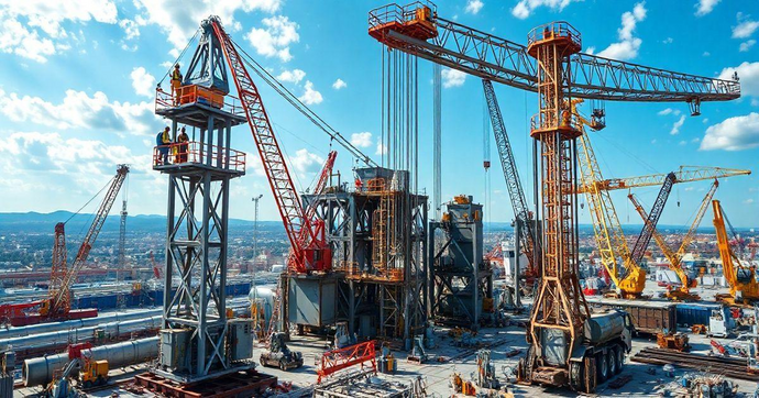 Montagem de Instalações Industriais e Estruturas Metálicas