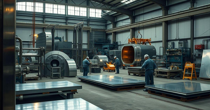 Caldeiraria de Aço Inox: Vantagens e Aplicações