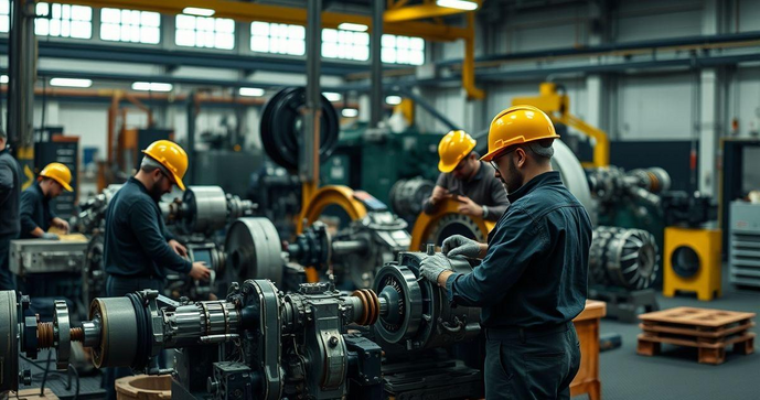 Montagem de caldeiraria: estruturas metálicas para processos térmicos