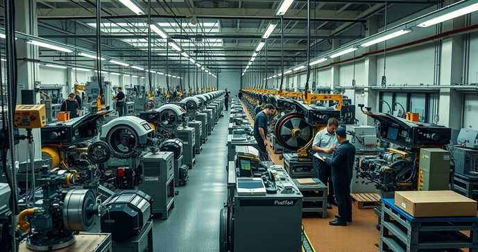 Montagem industrial em Valinhos com soluções eficazes e personalizadas