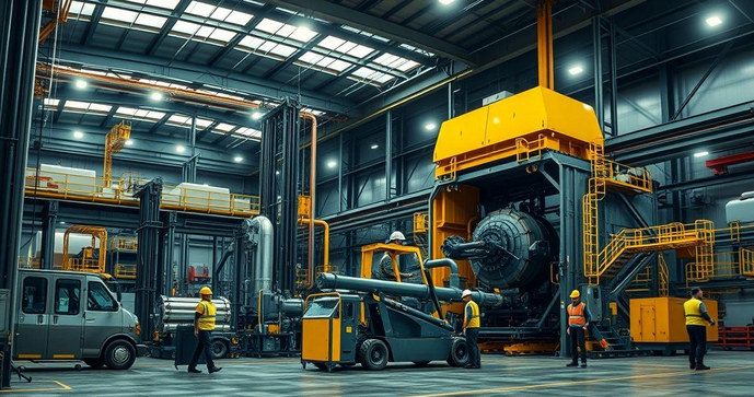 Montagens e instalações industriais: projetos sob medida com eficiência