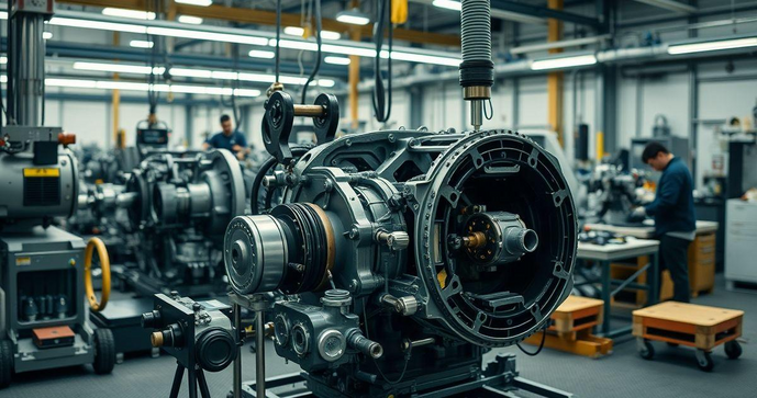 Montagem Mecânica Industrial Eficiência