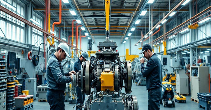 Empresa de montagem industrial que transforma projetos em realidade