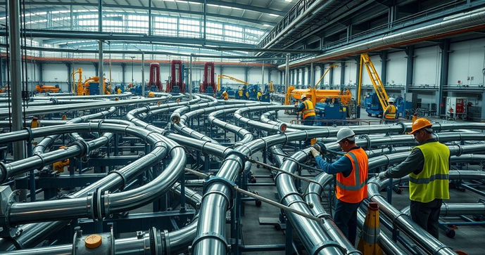 Instalação e Montagem de Tubulação Industrial