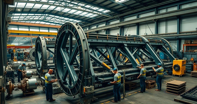 Caldeiraria e Montagem Industrial: Como Escolher os Melhores Serviços para Seu Projeto