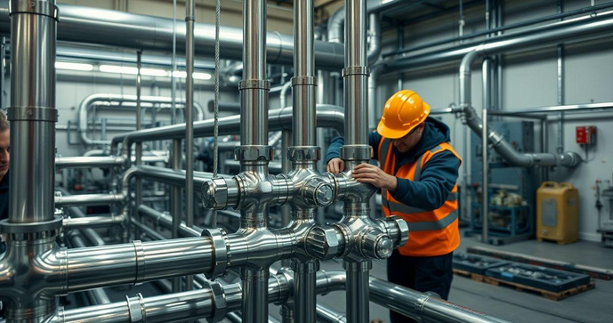 Como Realizar a Montagem de Tubulação Inox de Forma Eficiente