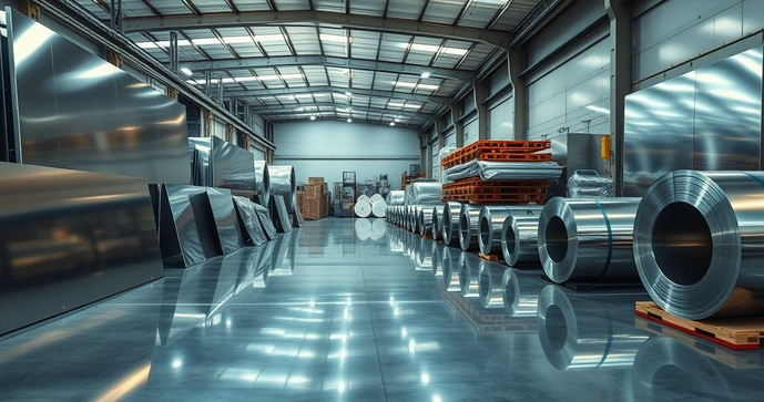 Distribuidora de aço inox: soluções metálicas com alta durabilidade